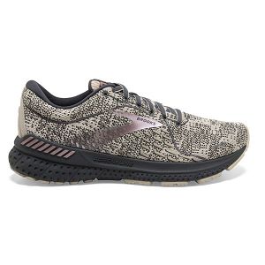 Brooks Adrenaline GTS 21 Womens Road Running Shoes Grey/Beige/Rose | USA-QJU402396